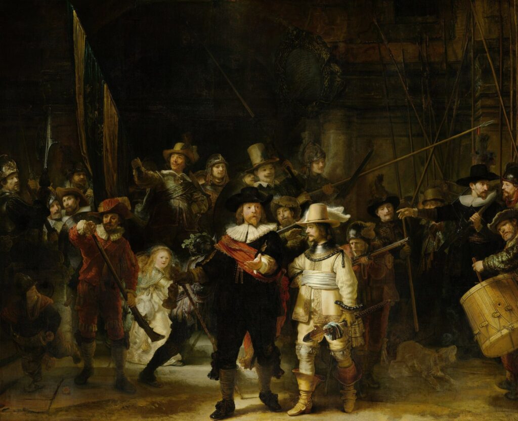 Ночной дозор, Рембрандт, 1642, Рейксмузеум, Амстердам