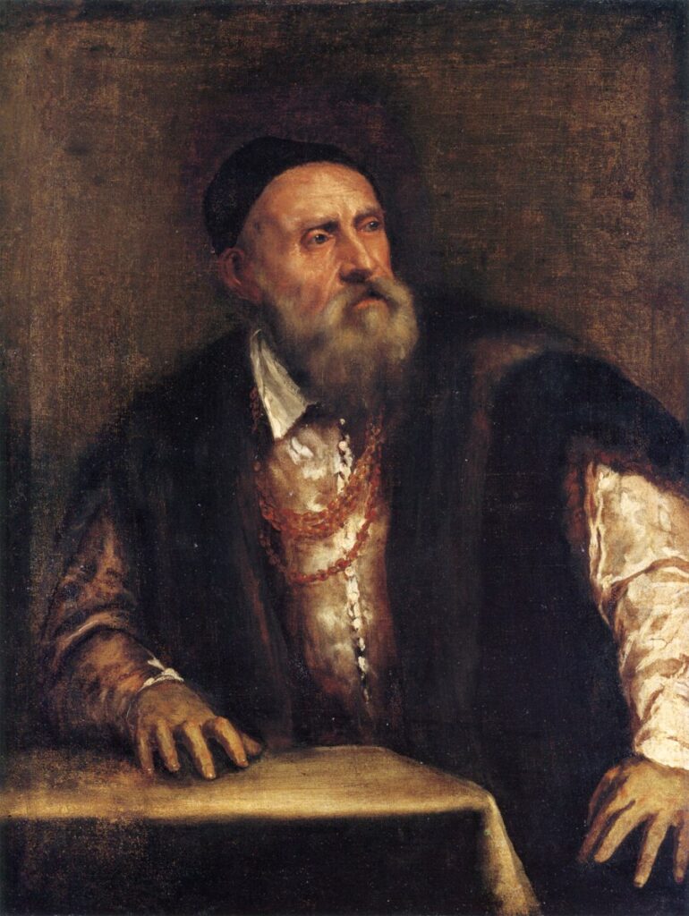 Тициан, автопортрет, около 1546–1550, Берлин